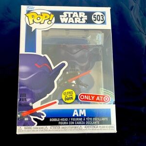 Funko Pop! StarWars Am (Glows in the dark). View images for all details.
